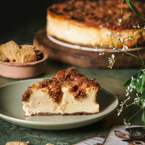 Zimt-Vanille Cheesecake mit Spekulatiuskruste - Patrick Rosenthal