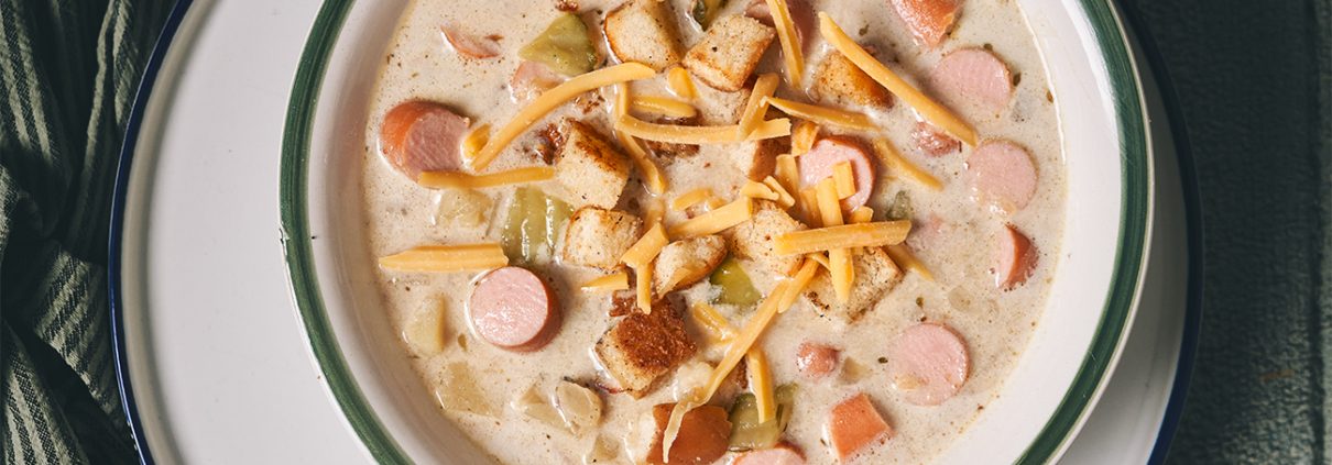 Rezept für Hotdog-Suppe – Der perfekte Winterwärmer