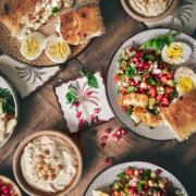 Hummus- Halloumi-BrunchHummus- Halloumi-Brunch