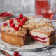 Himbeer-Käsekuchen mit Streuseln