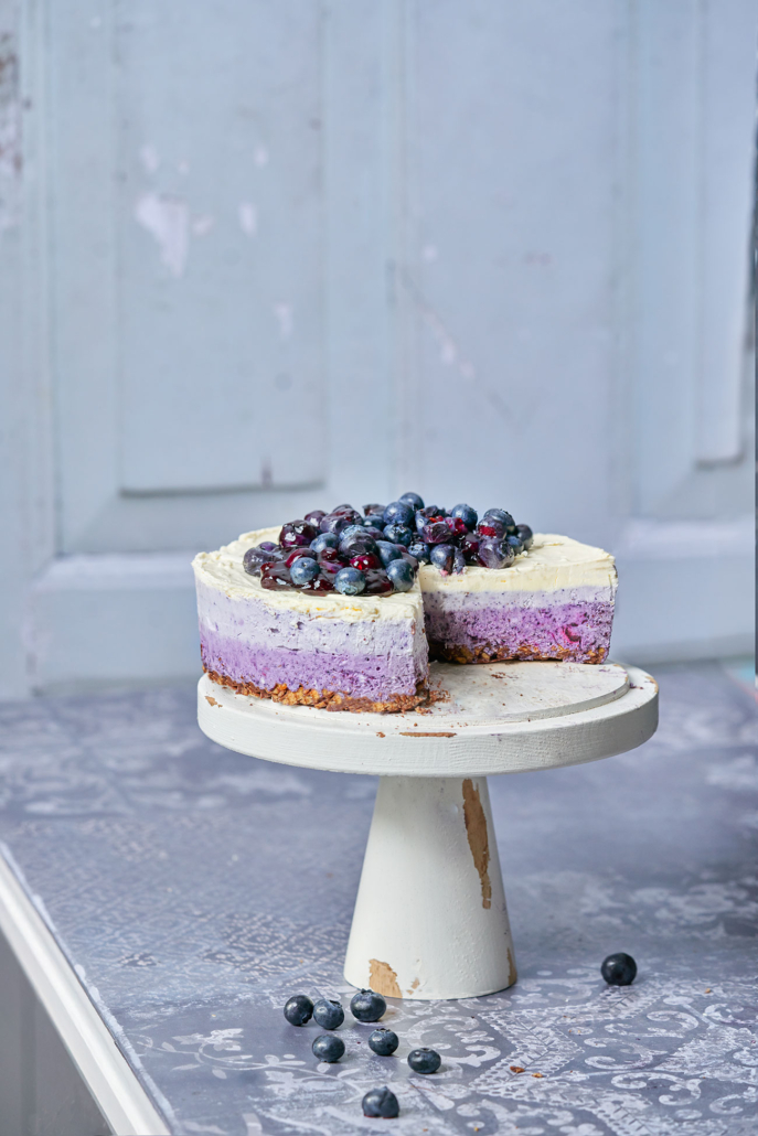 Mini-Blaubeer-Eistorte