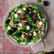 Eingelegter Brombeer-Salat