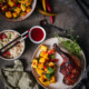 Barbarie-Entenkeulen vom Grill mit Mango Salsa
