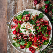Kirsch-Kräutersalat
