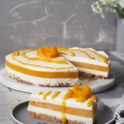 Pfirsich-Mango Torte ohne Backen