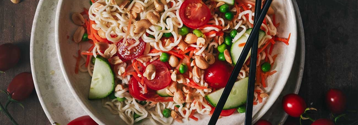 10 Minuten Mie-Nudelsalat