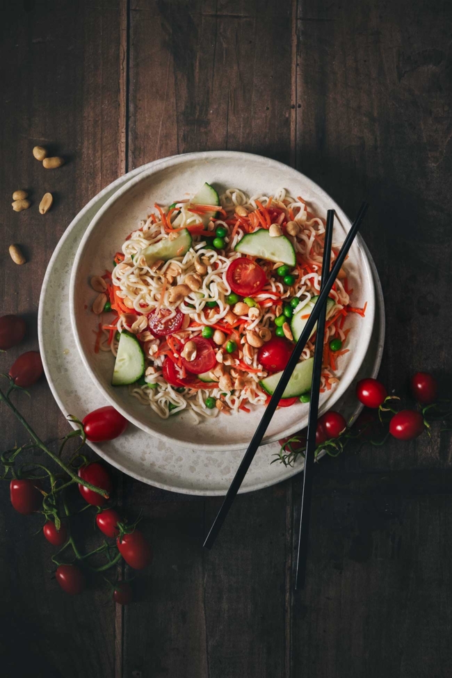 10 Minuten Mie-Nudelsalat