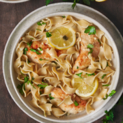 Cremiges Zitronen-Knoblauch-Hähnchen