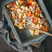 Kürbis-Gnocchi-Auflauf aus dem Ofen