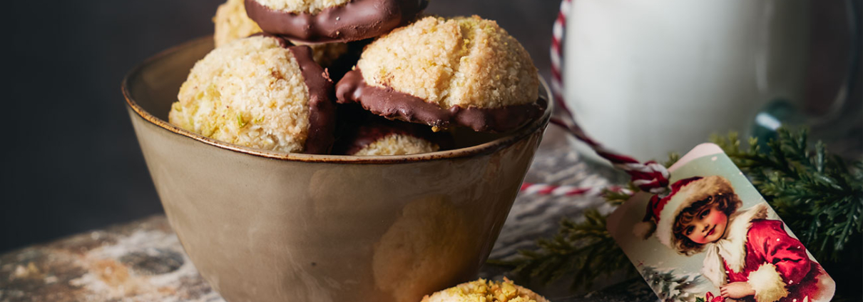 Mandel-Pistazien Makronen