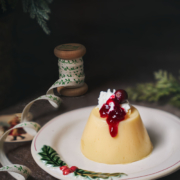 Weihnachts- Eierlikör Panna Cotta