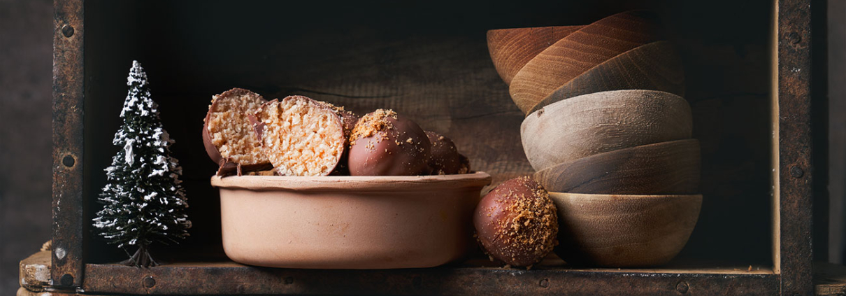 Spekulatius-Kokos Kugeln