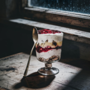 Eierlikör -Schokokuss -Blitzdessert