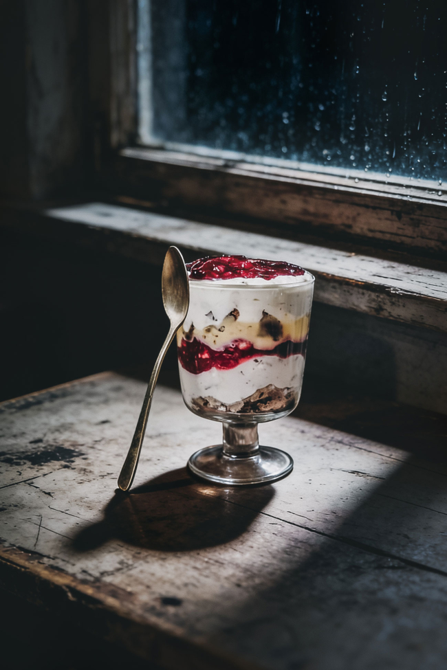 Eierlikör -Schokokuss -Blitzdessert