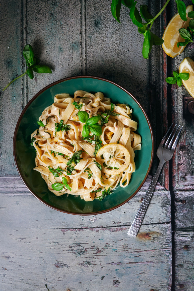 Lemon Pasta Alfredo
