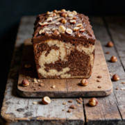 Nutella-Vanille-Kastenkuchen