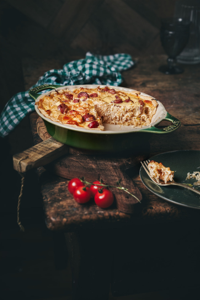 Fruchtige Sauerkraut Quiche