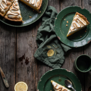 Zitronenkuchen mit Baiserhaube