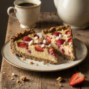 Erdbeer-Pudding-Tarte