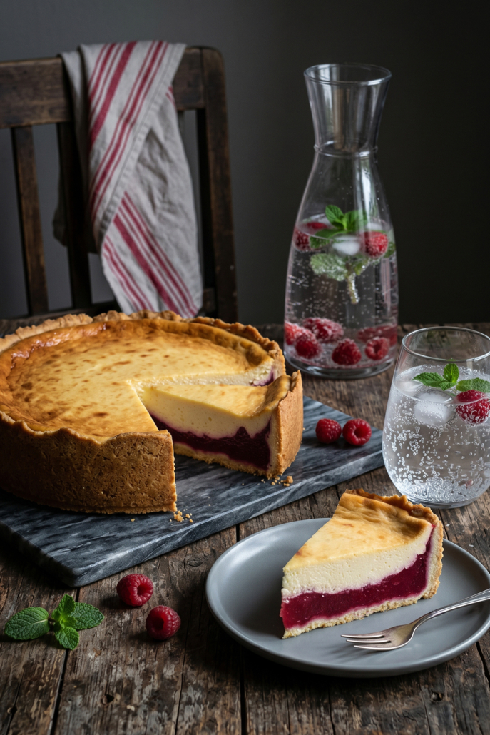 Himbeer-Schmand-Kuchen