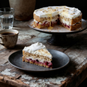 Karotte-Kirsch Quarkkuchen