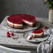 Schoko-Himbeer Schmandtorte