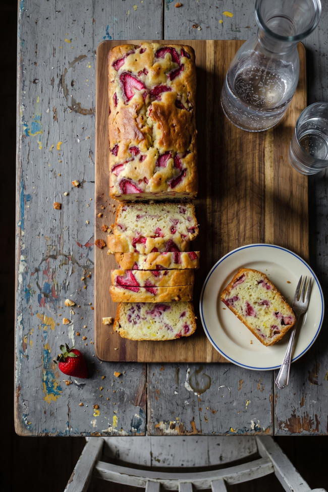 Erdbeer-Zitronenlimonade-Kuchen