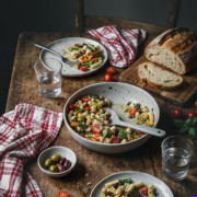 Italienischer Pastasalat
