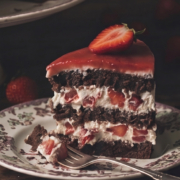 Mascarpone Schoko-Erdbeertorte